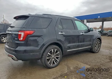2016 Ford Explorer Platinum z USA, uszkodzony, nr VIN 1FM5K8HT0GGC83476